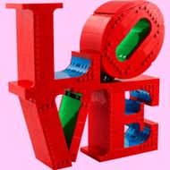 Love LEGO Set (Image via LEGO)